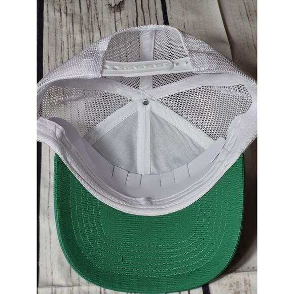 Masters Tournament 2024 Green & White Mesh Cap Snapback Golf PGA Hat - Picture 9 of 9